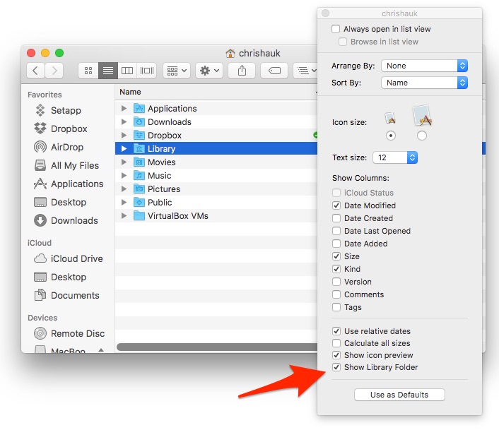 How to get to users library folder on mac windows 10